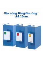 Bìa còng Kingjim ống A4 15cm